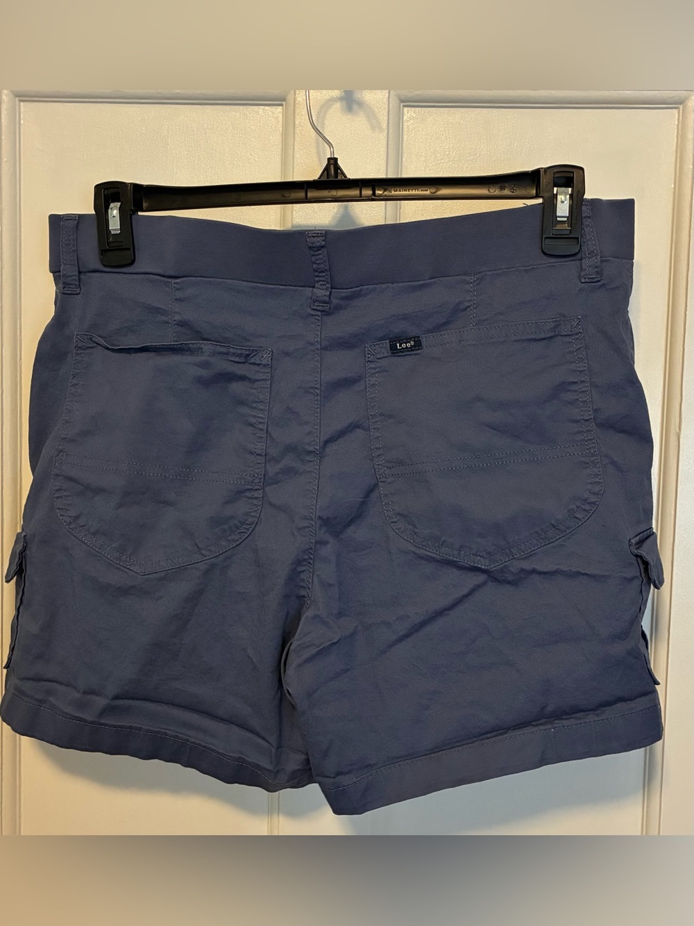 Lee size 14 Relaxed Fit Blue twill shorts - Picture 2 of 3
